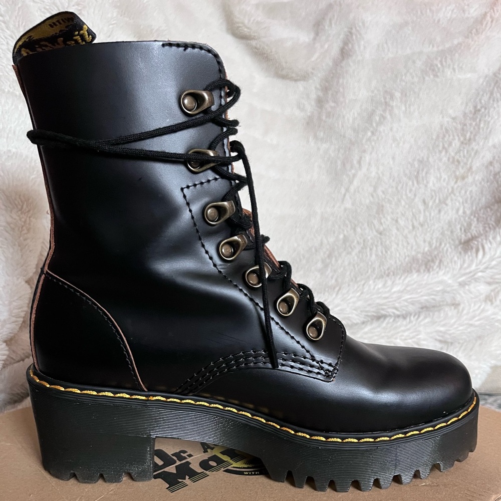 Dr. Martens Leona Boot, Color Black, Size US 8, Only Worn Once. - Picture 13 of 13